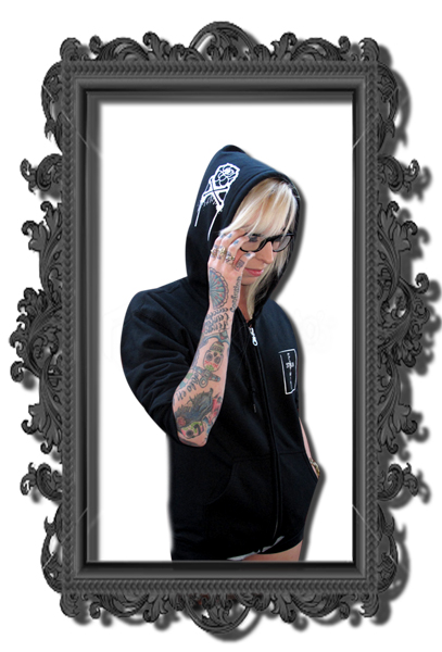 Stoln Black Hoodie Anika