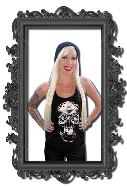 Stoln Skull Top